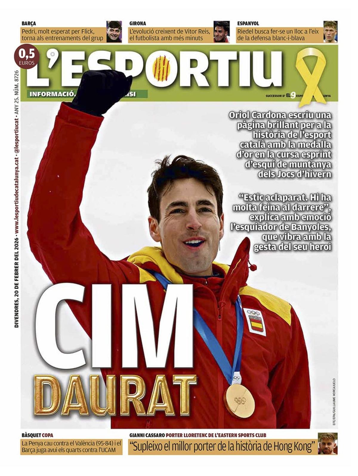 Las portadas de la prensa deportiva de hoy