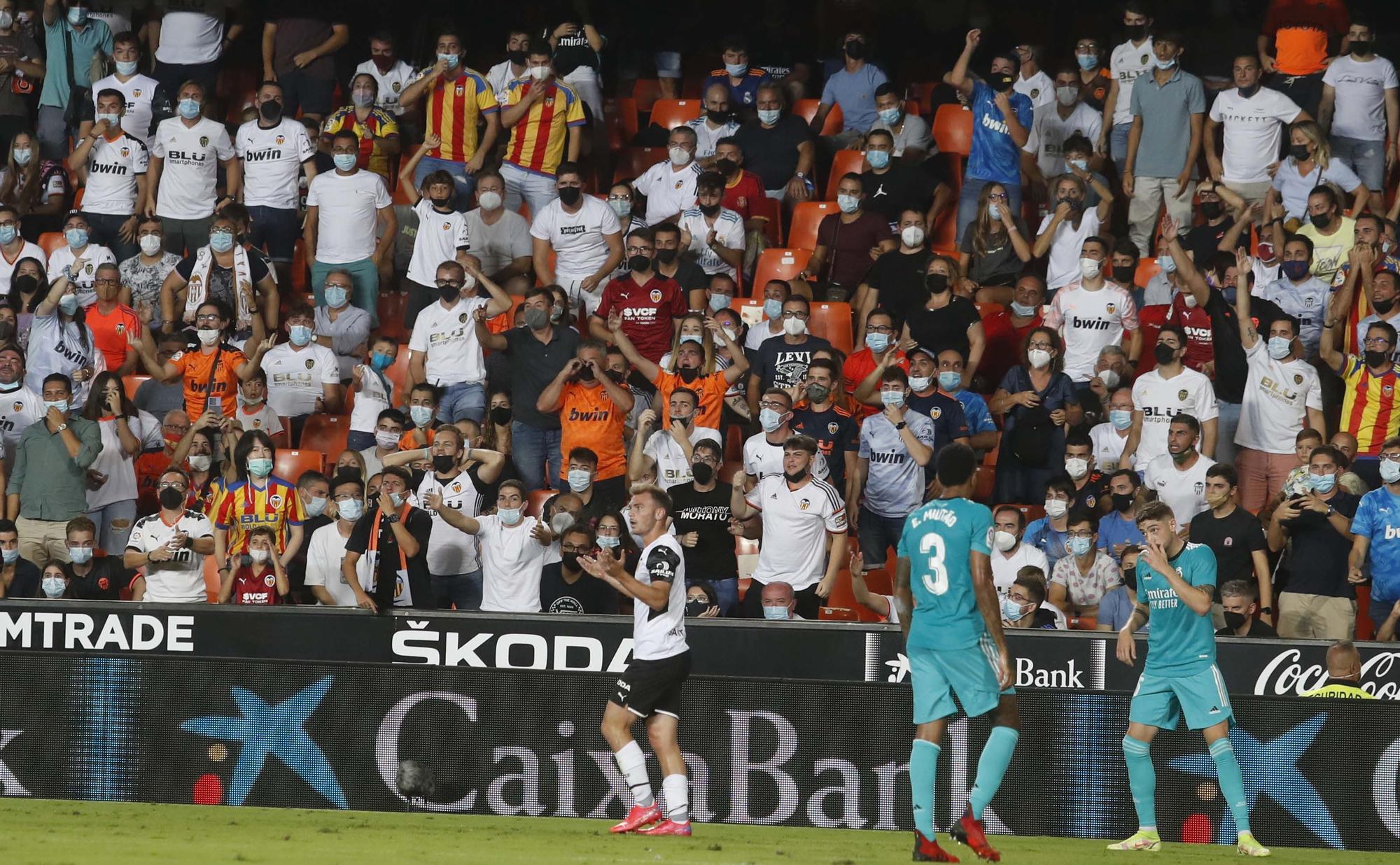 Valencia - Real Madrid: las mejores fotos del partido