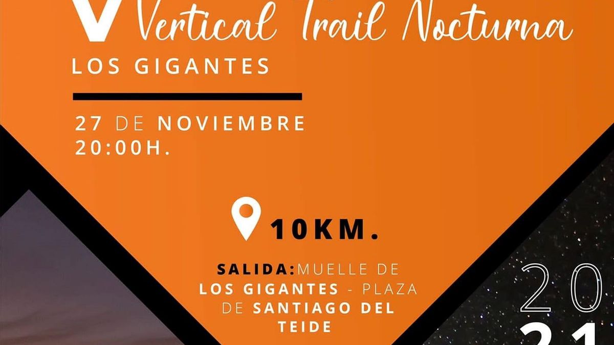 The City Council opens the registration for the V edition of the Vertical Nocturna Los Gigantes
