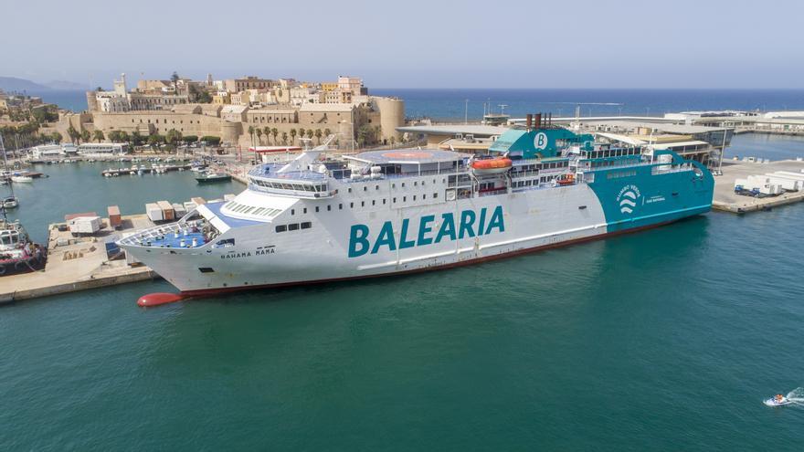 Baleària ofrece desde hoy seis conexiones semanales Málaga-Melilla