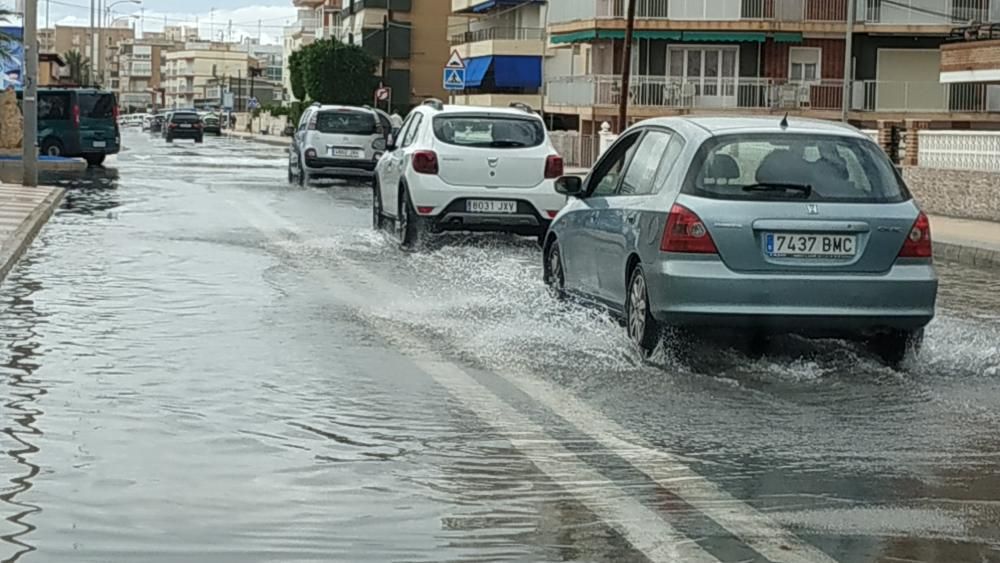 Lluvia e inundaciones en Santa Pola