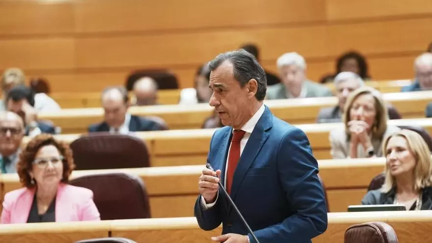 Fernando Martínez Maíllo al ministro Bolaños en el Senado: "Decir que un tribunal revocará decisiones es llamar prevaricador a un juez”