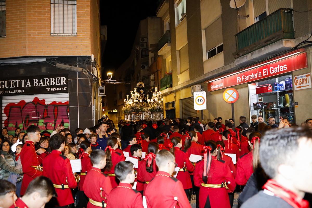 Las mejores imágenes de la noche del Paso Encarnado en Lorca.