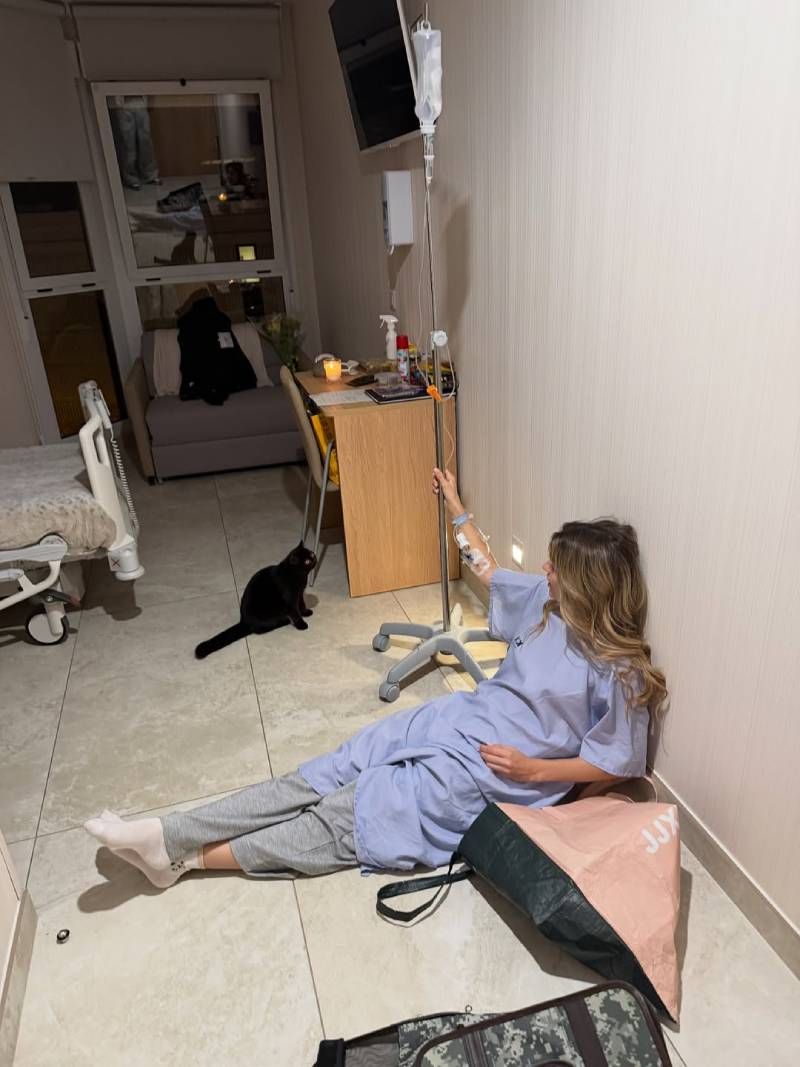 La influencer llevaba ya seis días ingresada.