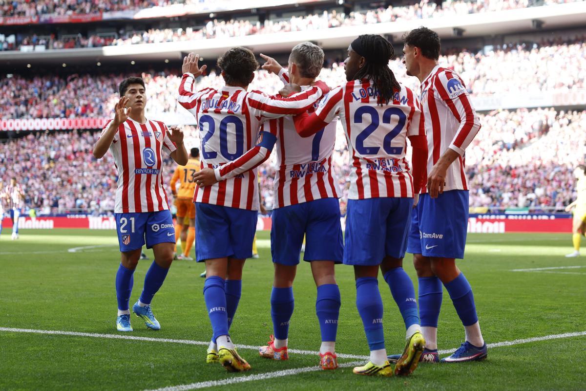 Les imatges del Athlètic de Madrid - Girona FC
