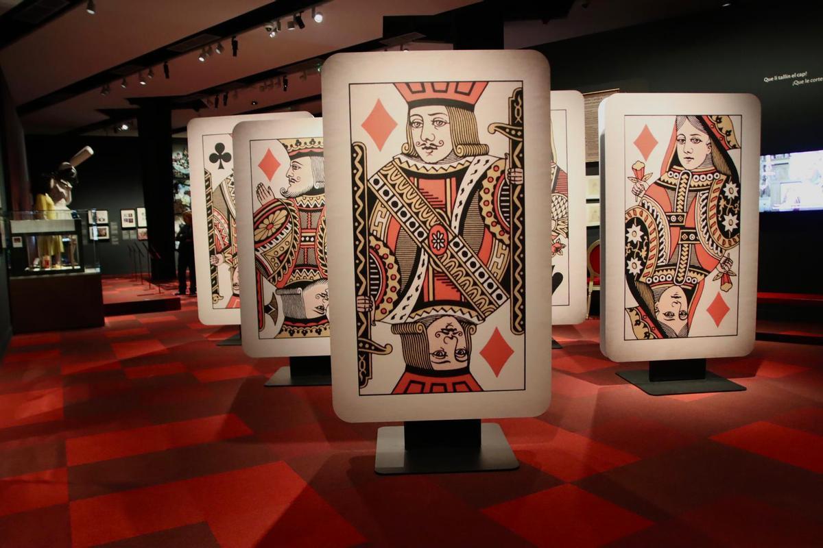 Exposición sobre Alicia en Caixaforum