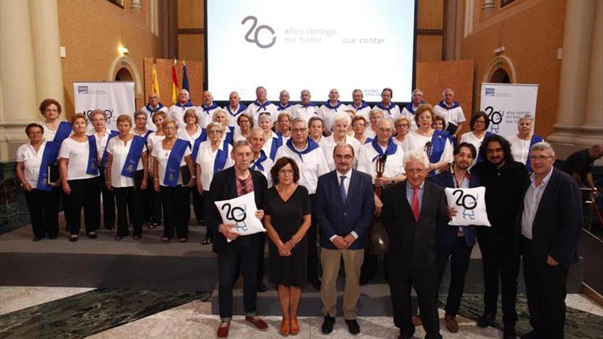 Habaneras de Ejea actúa en el 20º aniversario del IASS