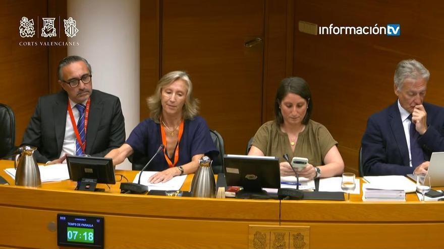 Pérez-Hickman evita declarar en Les Corts por "estar investigada"