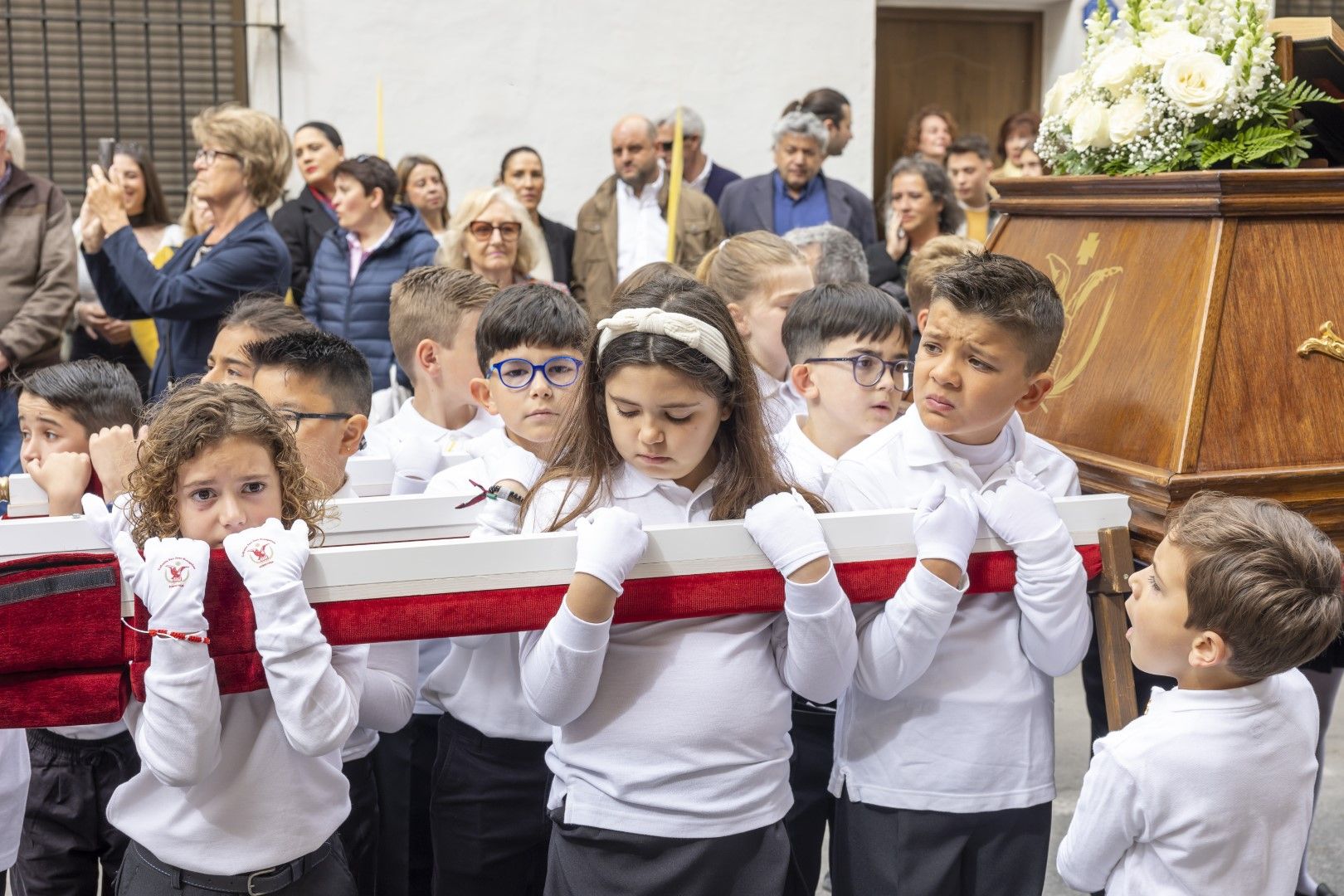 Bendición y procesión de Las Palmas en Torrevieja de Domingo de Ramos en la Semana Santa 2024