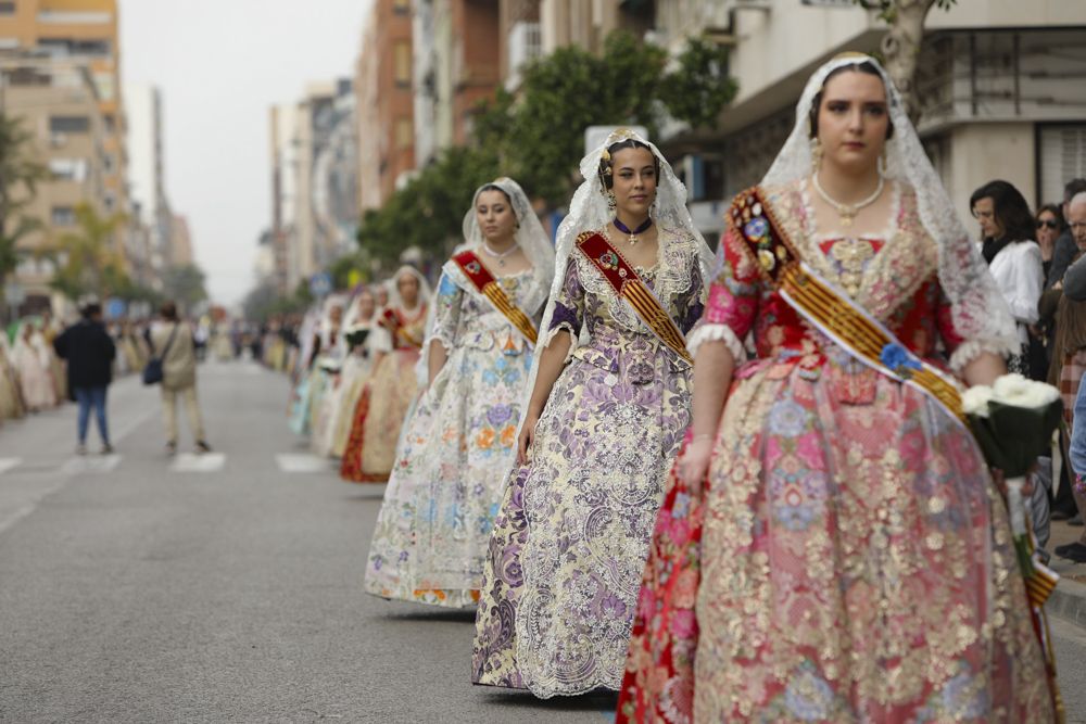 Los momentos más destacados de la Ofrenda en el Port de Sagunt