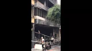 Las víctimas del incendio de un edificio de Las Palmas de Gran Canaria: «Ha sido una desgracia, y podría haber sido mucho peor»