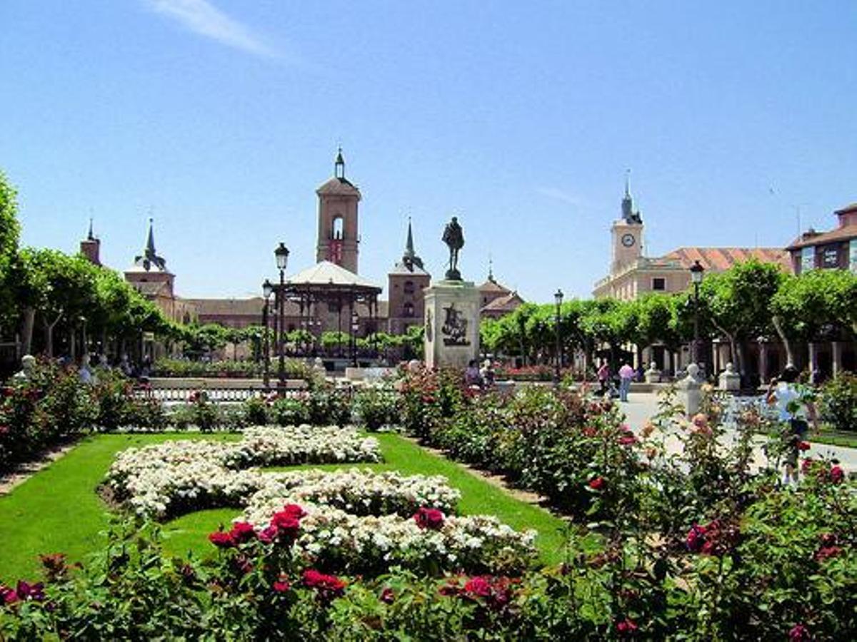 Plaza de Cervantes, en Alcalá de Henares