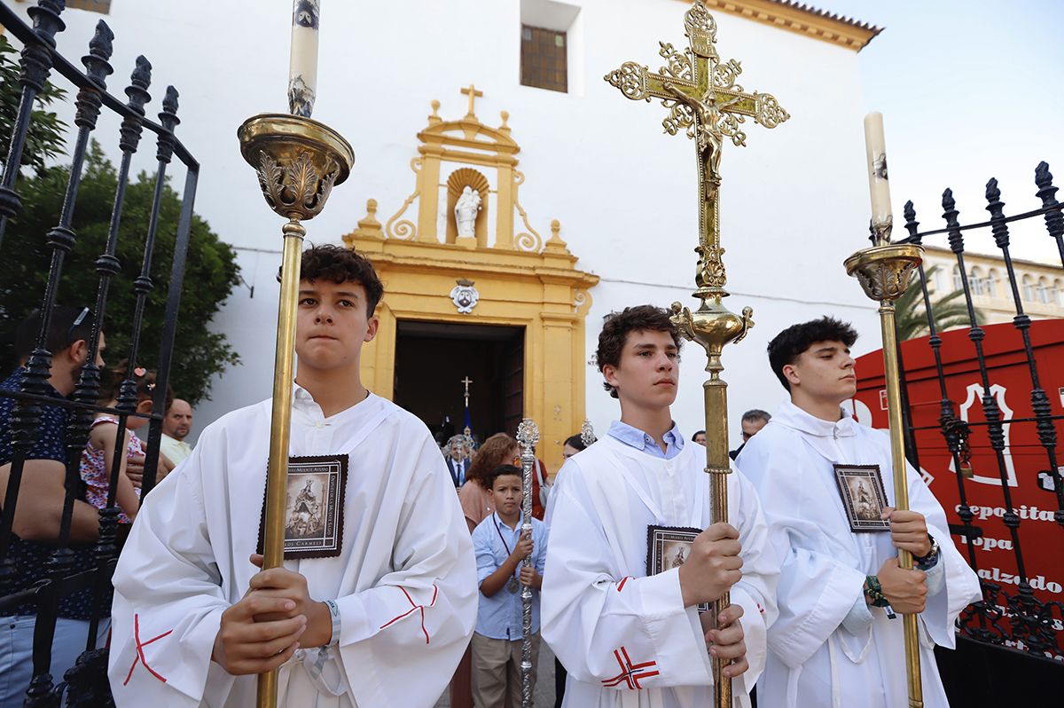 Córdoba recupera la procesión del Carmen, Virgen del Carmen de Puerta Nueva