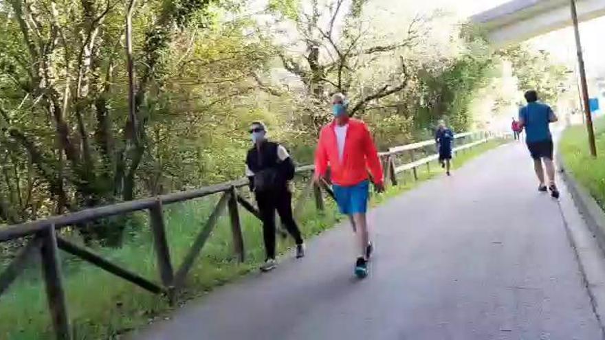 El deporte vuelve a las calles en Oviedo