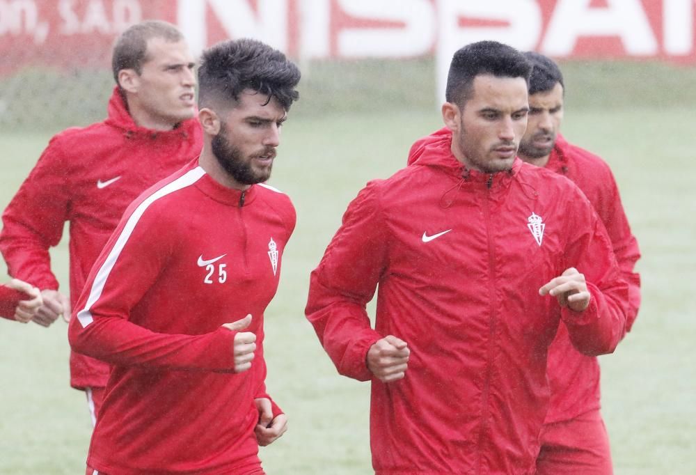 Entrenamiento del Sporting