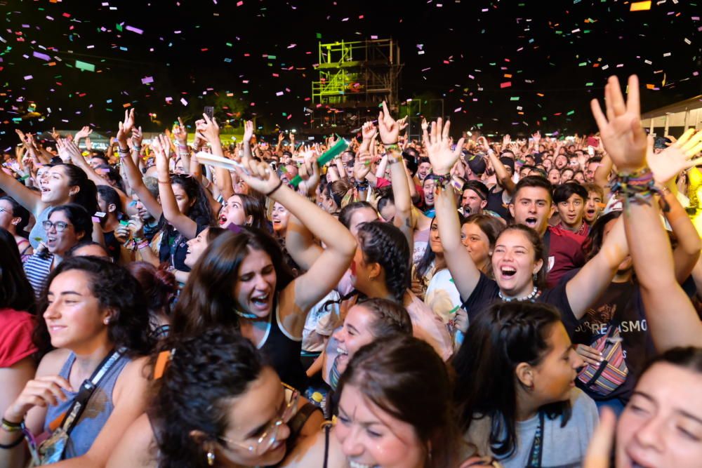 La Pegatina actúa en el festival Rabolagartija