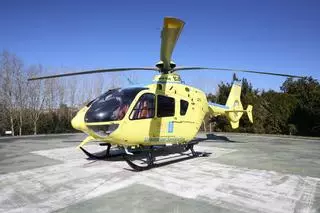Evacuado en helicóptero un menor tras ser atropellado cuando iba en bicicleta en A Pobra do Caramiñal