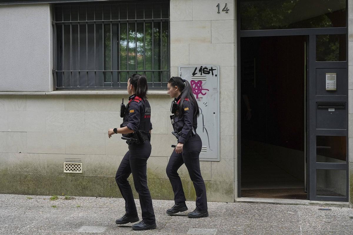 Girona pedret policia mossos esquadr pis ocupat