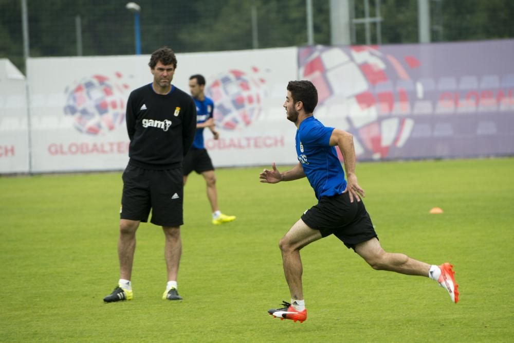 Entrenamiento del Real Oviedo