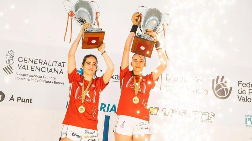 Victoria i Isabel guanyen la Lliga CaixaBank de raspall Pro1