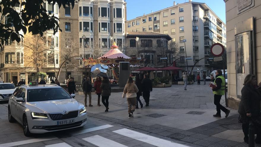 Los comerciantes del centro de Zaragoza confían en que las fiestas del Pilar sean un revulsivo económico