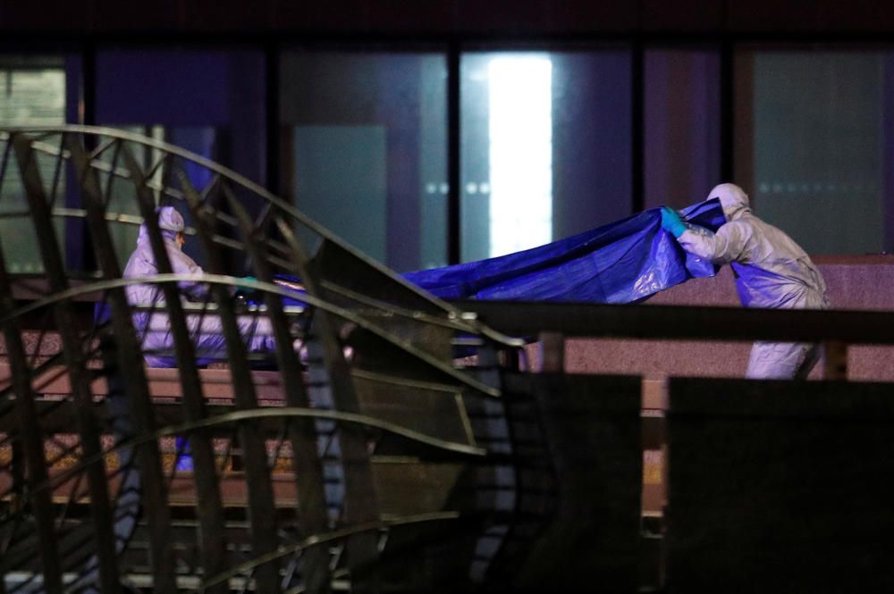 Atentado terrorista en el puente de Londres