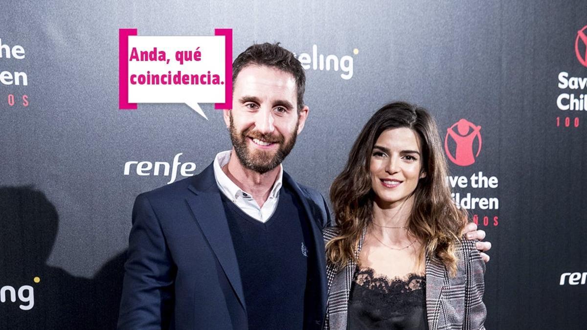 Dani Rovira y Clara Lago, bocadillo: Anda, qué coincidencia