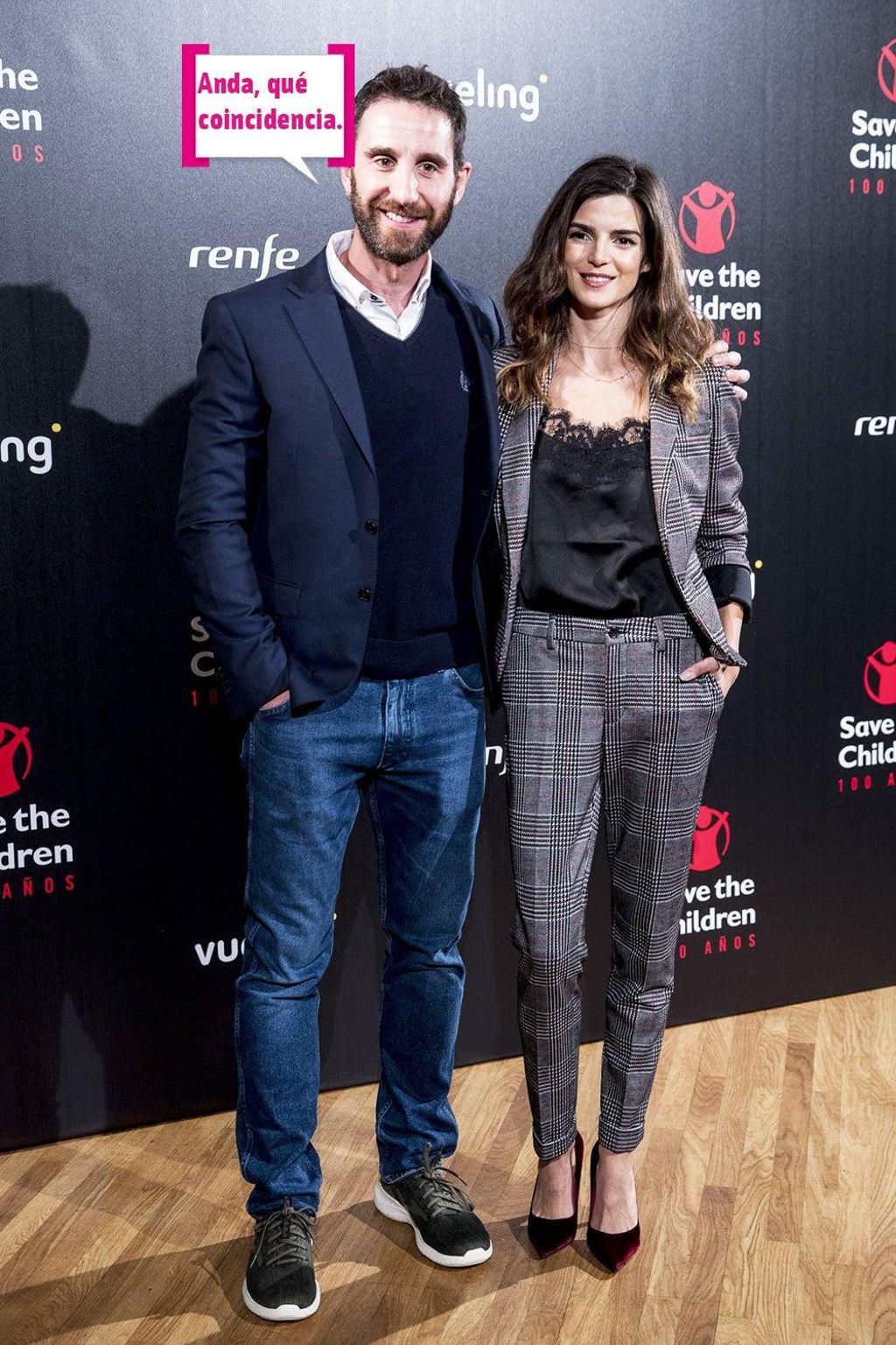 Dani Rovira y Clara Lago, bocadillo: Anda, qué coincidencia