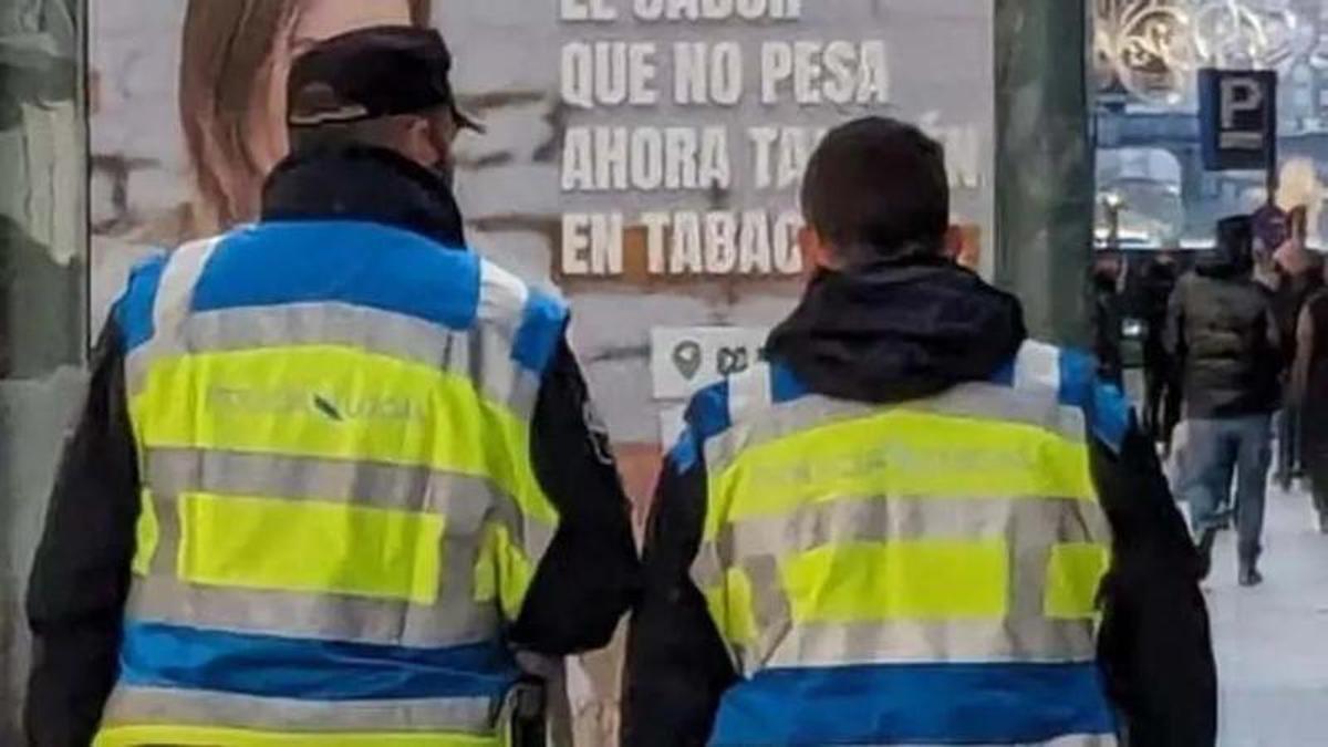 Agentes de la Policía Local de A Coruña.