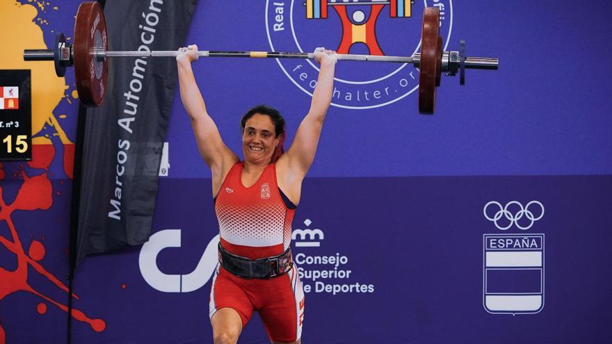 La zamorana Beatriz Oñate, subcampeona de España Máster de halterofilia