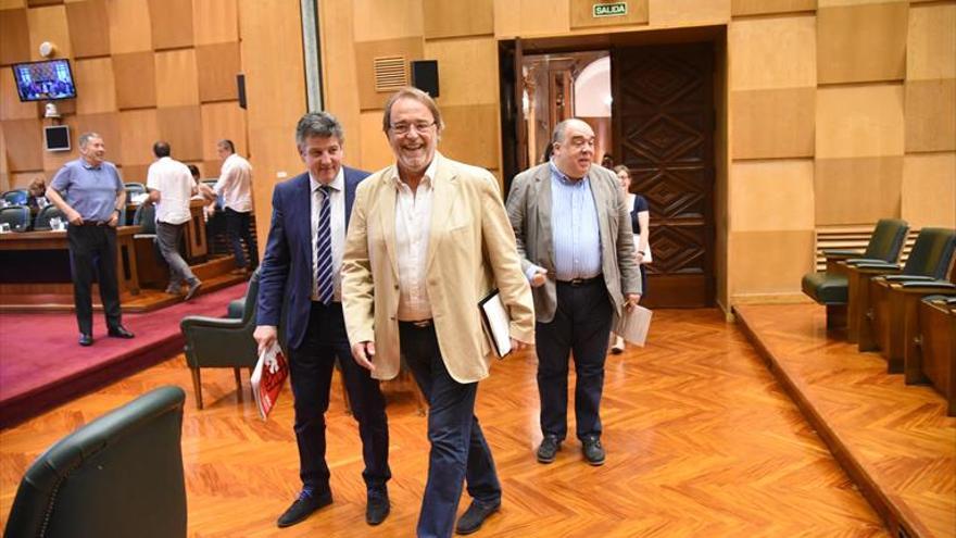 PSOE, ZeC y CHA votan en contra de recurrir la ley de Capitalidad