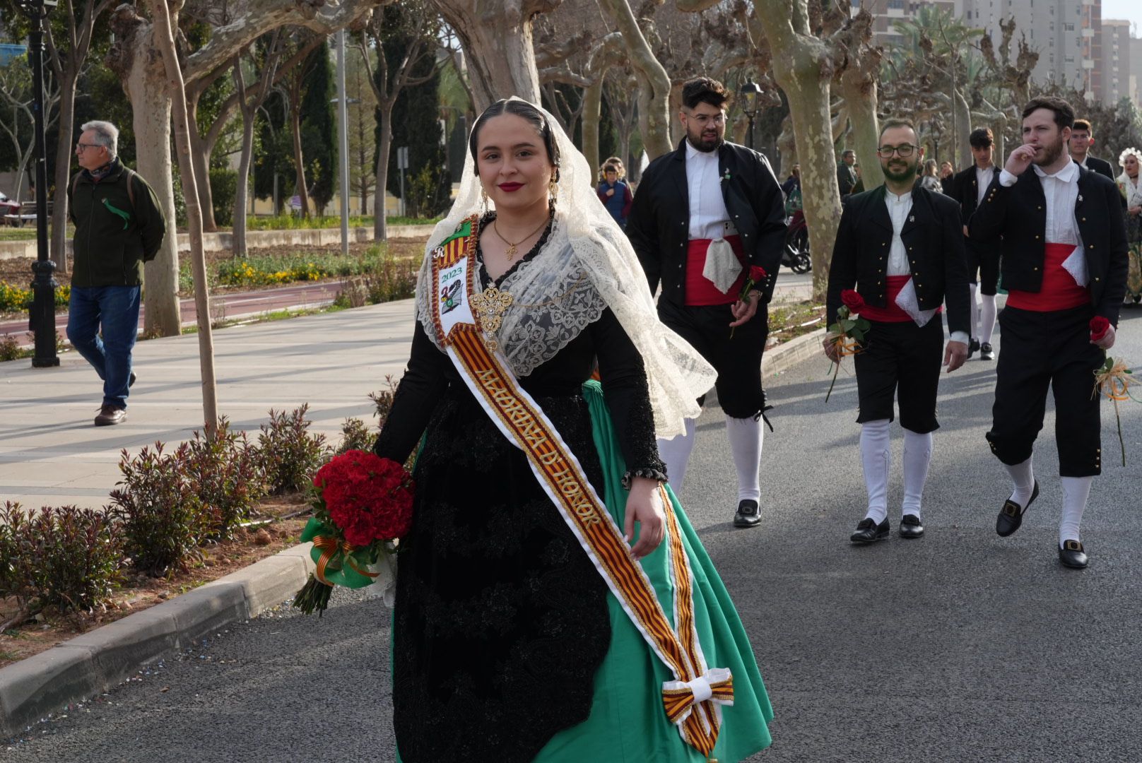 Galería de la Ofrena: El homenaje de las fiestas a la Mare de Déu de Lledó