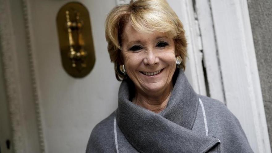 Esperanza Aguirre: &quot;Me reproché haber estado dos años sin hacerme mamografías&quot;