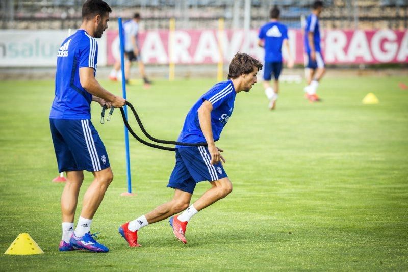 Entrenamiento del Real Zaragoza del 24 de julio