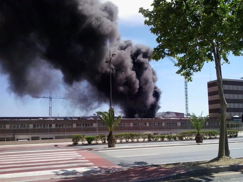 Incendio en ElPozo Alimentación