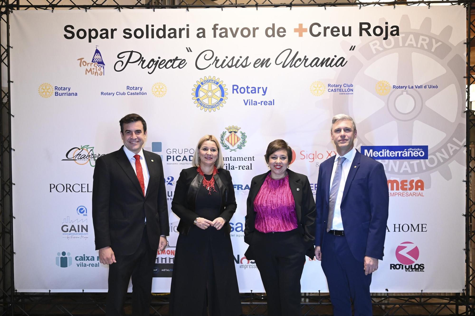Las mejores fotos de la cena solidaria del Rotary Club Vila-real