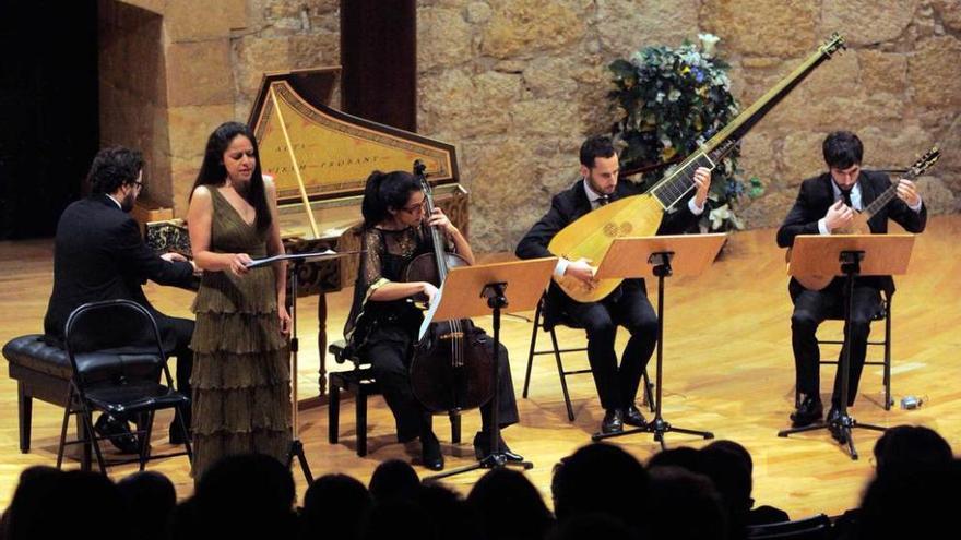 Un concierto de &quot;Forma Antiqva&quot; en Oviedo.