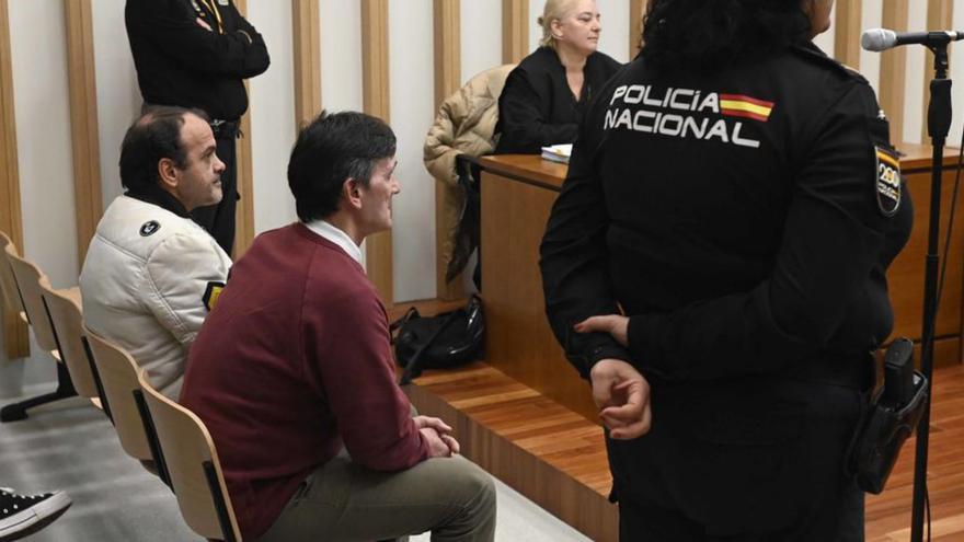Los acusados, Migallas y Carballa. | J. Lores