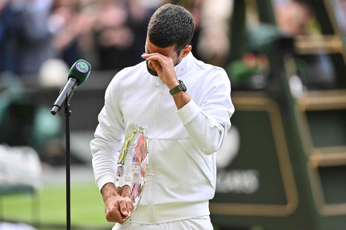 Las mejores fotos del Djokovic - Alcaraz en Wimbledon