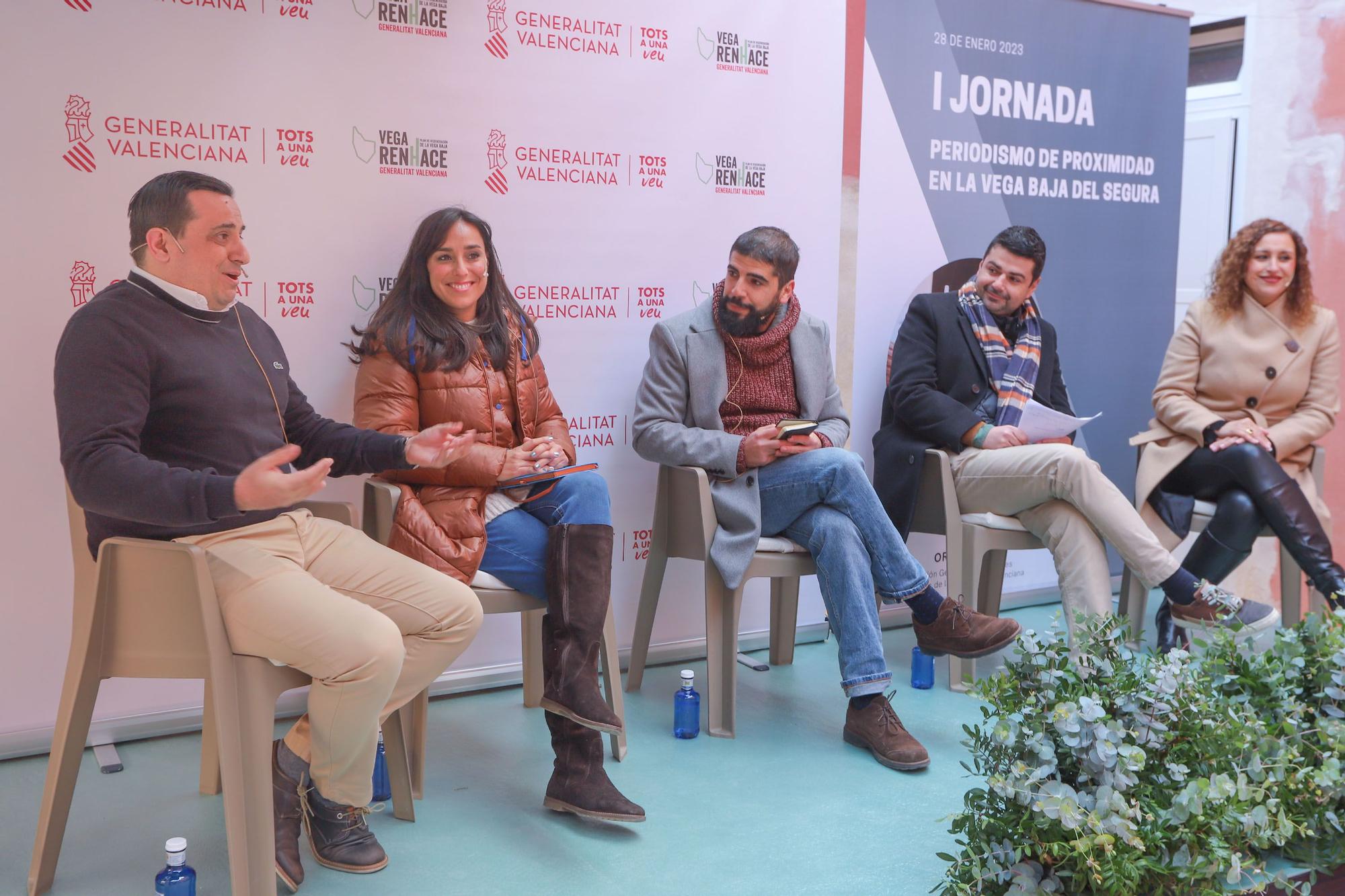 I jornada de periodismo de proximidad en la Vega Baja del Segura