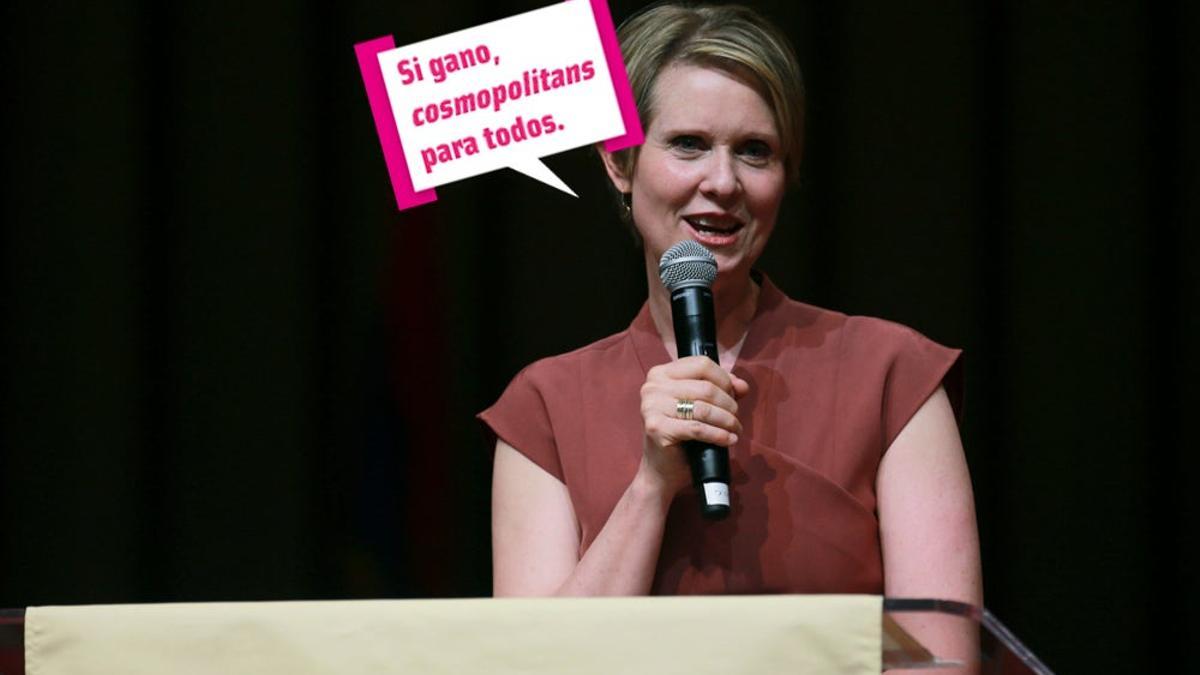 Cynthia Nixon se presenta a gobernadora