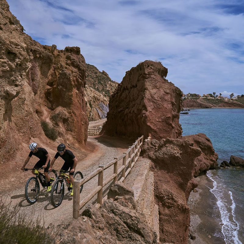 Ruta en bici en Mazarrón