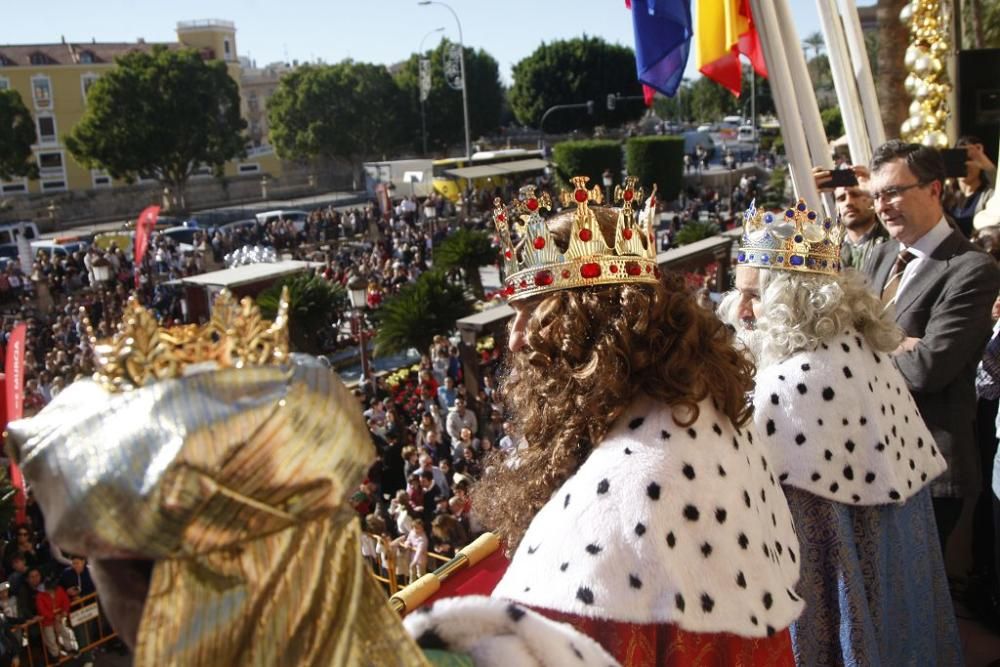 Auto de Reyes Magos en el Ayuntamiento de Murcia