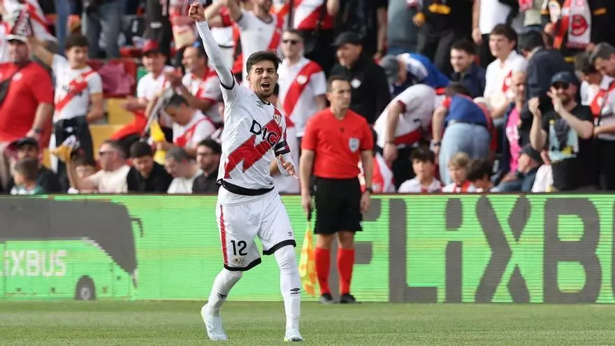 Gol relámpago del Rayo Vallecano: Ilias Akhomach define tras la gran jugada de Álvaro García