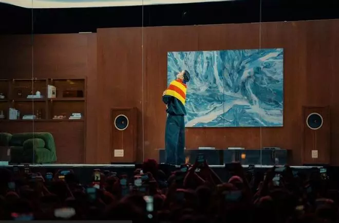 La escucha del nuevo disco de Rels B en Madrid, en imágenes