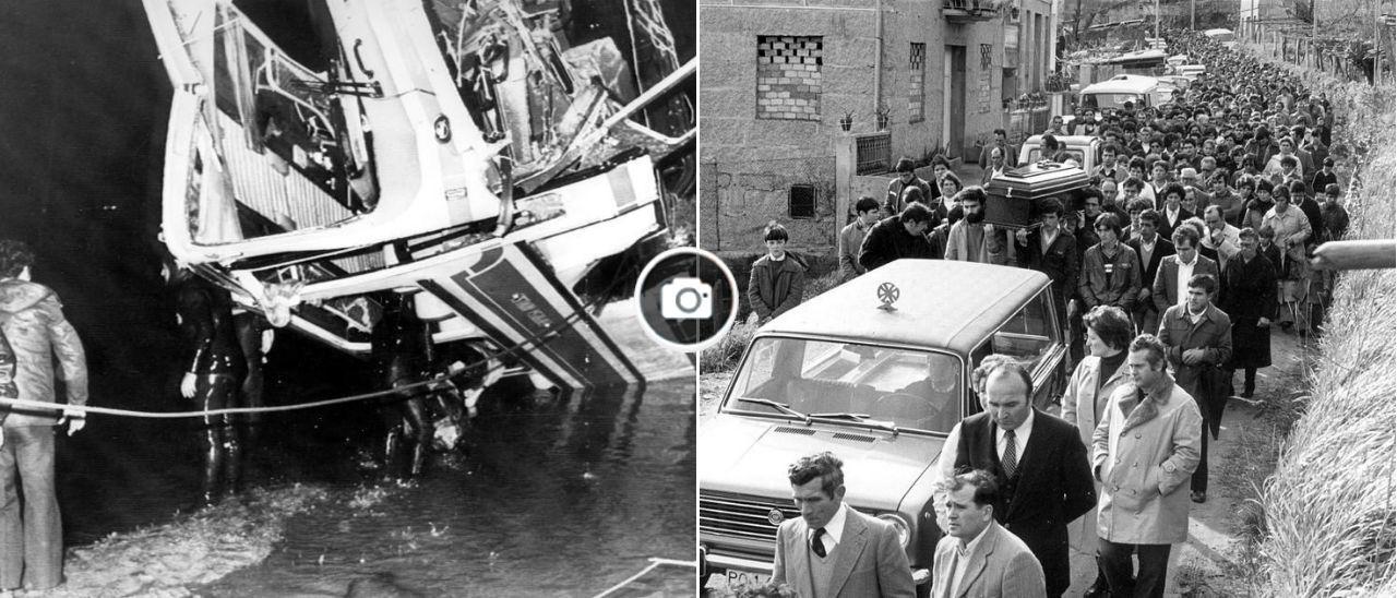 Accidente de autobús en el río Órbigo: 42 años del mayor día de luto en Vigo