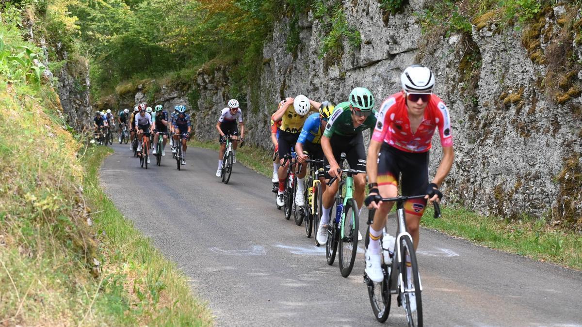 EN IMÁGENES: Benjamín Noval, en la cuarta etapa del Tour de Valromey