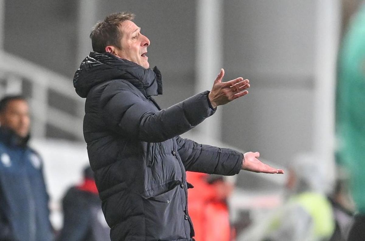 Luis Miguel Ramis, entrenador del Burgos CF.