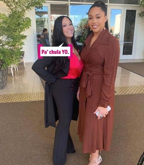 Jordyn Woods y su madre, Elizabeth Woods