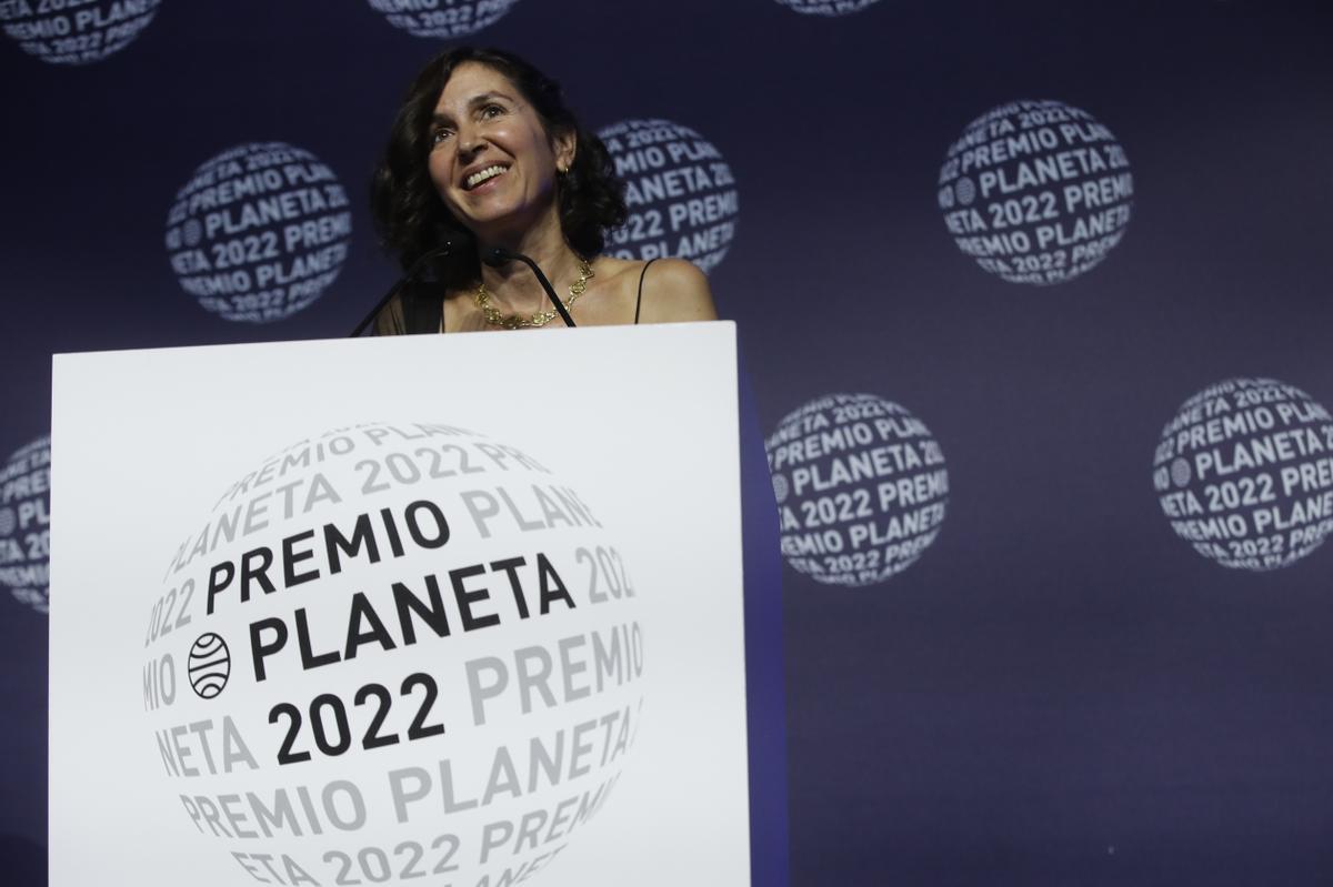 La autora Cristina Campos, finalista del LXXI Premio Planeta.